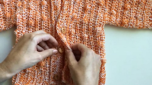 Sideways Baby Sweater 4