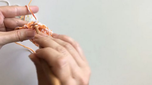 Sideways Baby Sweater 1