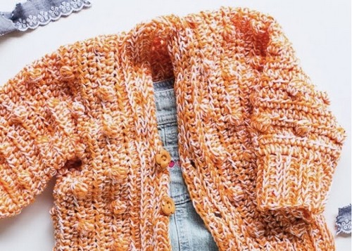 Sideways Baby Sweater 5