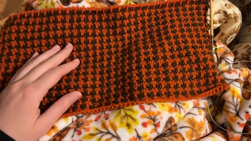 Crochet Tunisian Sweater 4