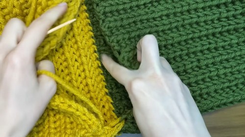 Knitted Texture Sweater 4