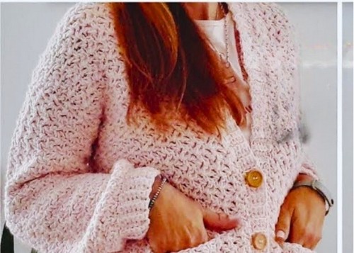 Cozy Rose Cardigan 5