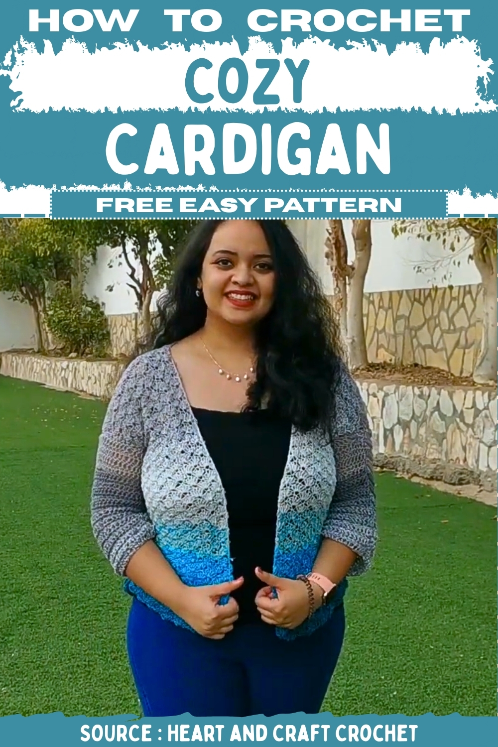 Crochet Cozy Cardigan Free Easy Pattern