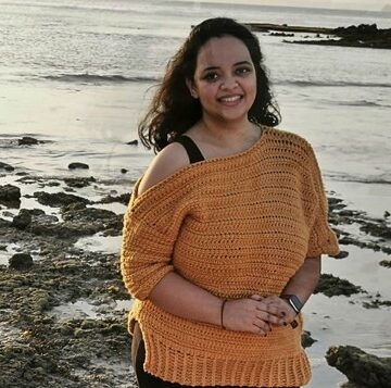 Crochet Sweater Drop Shoulder Easy Pattern 5