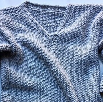 Crochet Timeless Gentleman Sweater 5