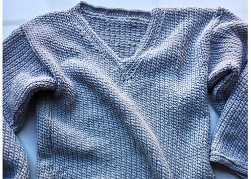 Crochet Timeless Gentleman Sweater 5