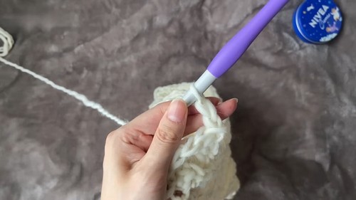 Crochet Top Down Winged Star Shawl 1