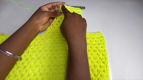 Crochet Modern Mens Vest 2