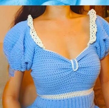 Puff Sleeve Top Free 5