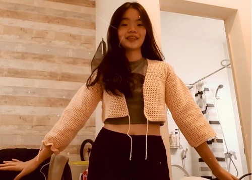 _Ruffle Sleeves Cardigan 5