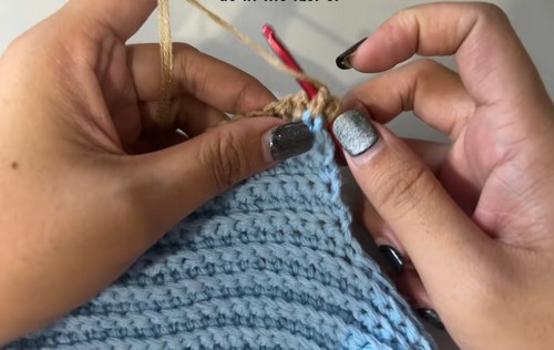 Crochet Ribbed Cardigan Easy Pattern 2