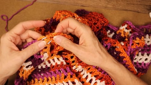 Crochet Sweater Drop Shoulder Easy Pattern 4