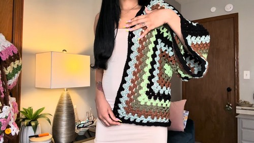 CrochetModern Hexagon Cardigan Easy Pattern 2