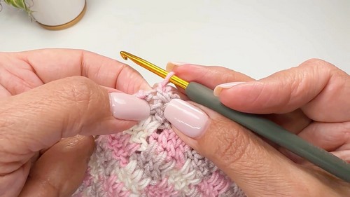 Crochet Trendy Mini Check Plaid Cardigan 2