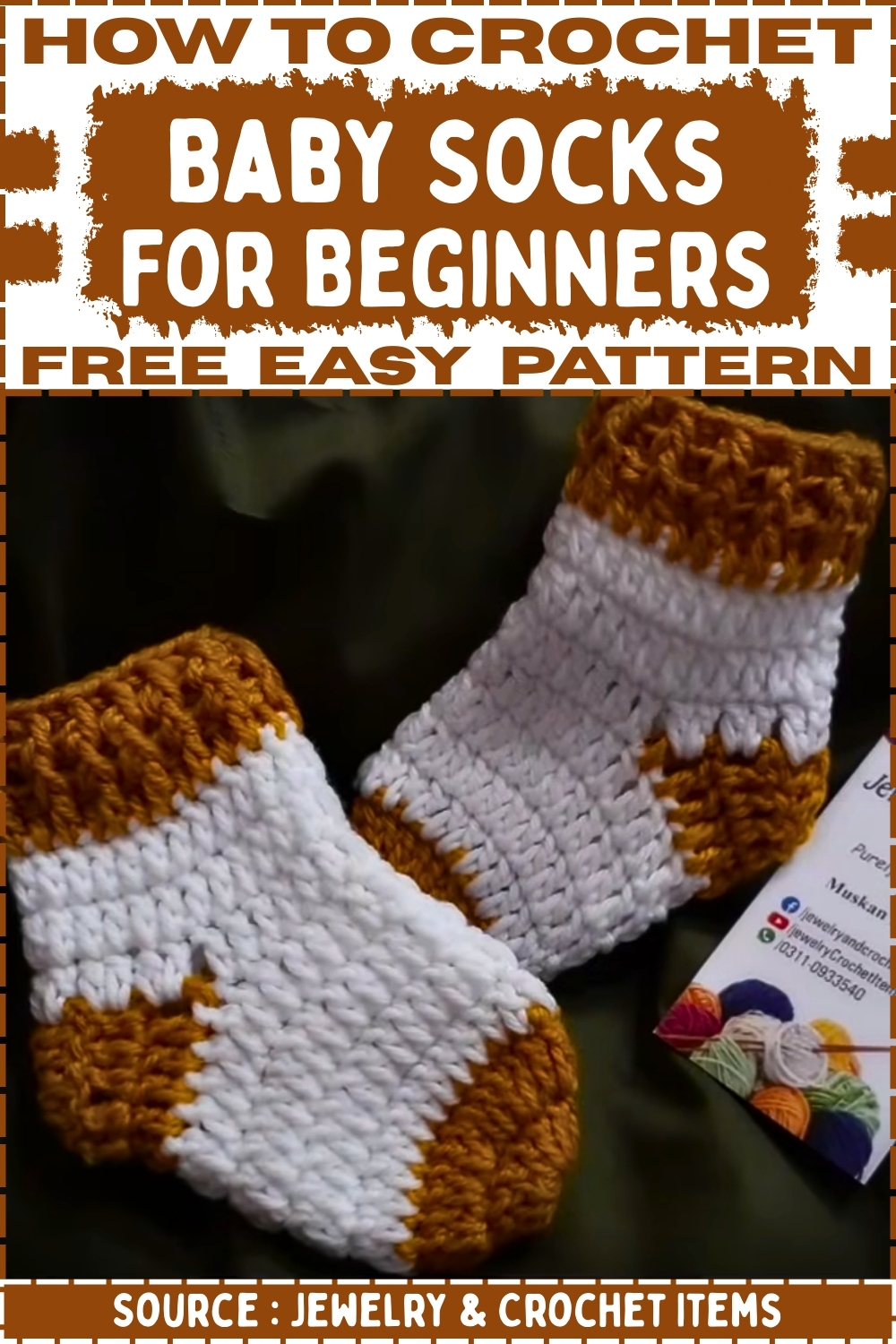 How To crochet Baby Socks For Beginners Free Easy Pattern