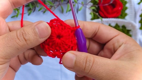 How To crochet Rose Square Cardigan Free Easy Patterns 1