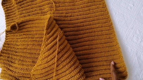 How To crochet Ribbed Cardigan Free Easy Patterns 2