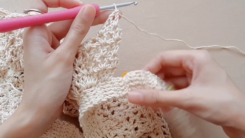 How To make Crochet Ruffle Straps Free Easy Pattern 3