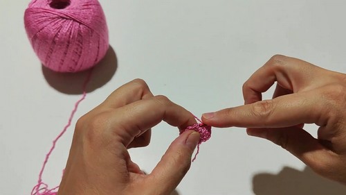 How To CROCHET Elastic Swim Yarn Bikini Top Easy Free Pattern 1