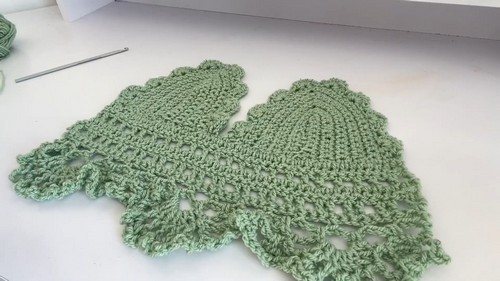 HOW TO Crochet Lace Crop Top easy free pattern 3