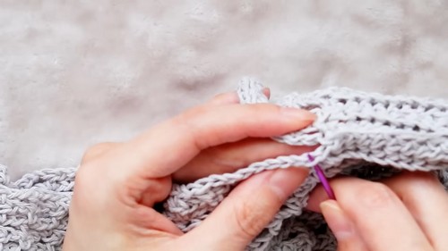 How To crochet Minimal Lacy Top Free EASY Pattern 2