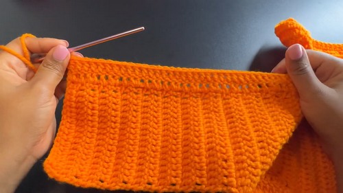 How To make crochet Ruffle Bralette Free EASY Pattern 2