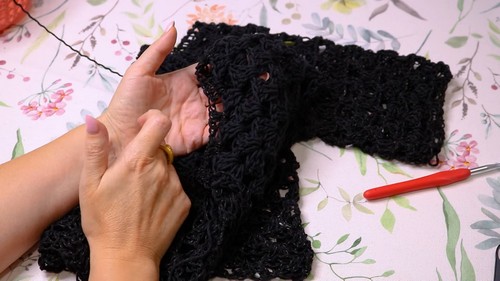Free Crochet Blouse Pattern For Beginners 3