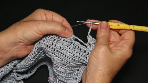 HOW TO Crochet Crop Top easy free pattern 3