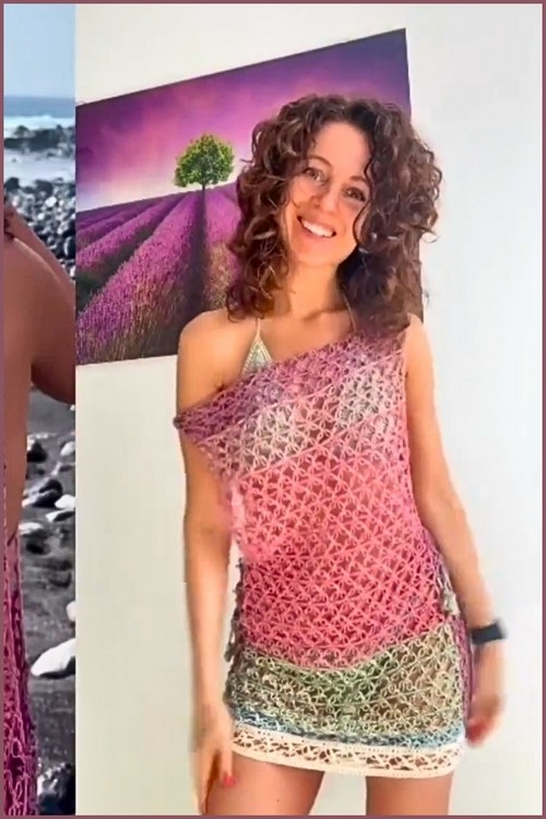 HOW TO Crochet Summer Dress easy free pattern 4
