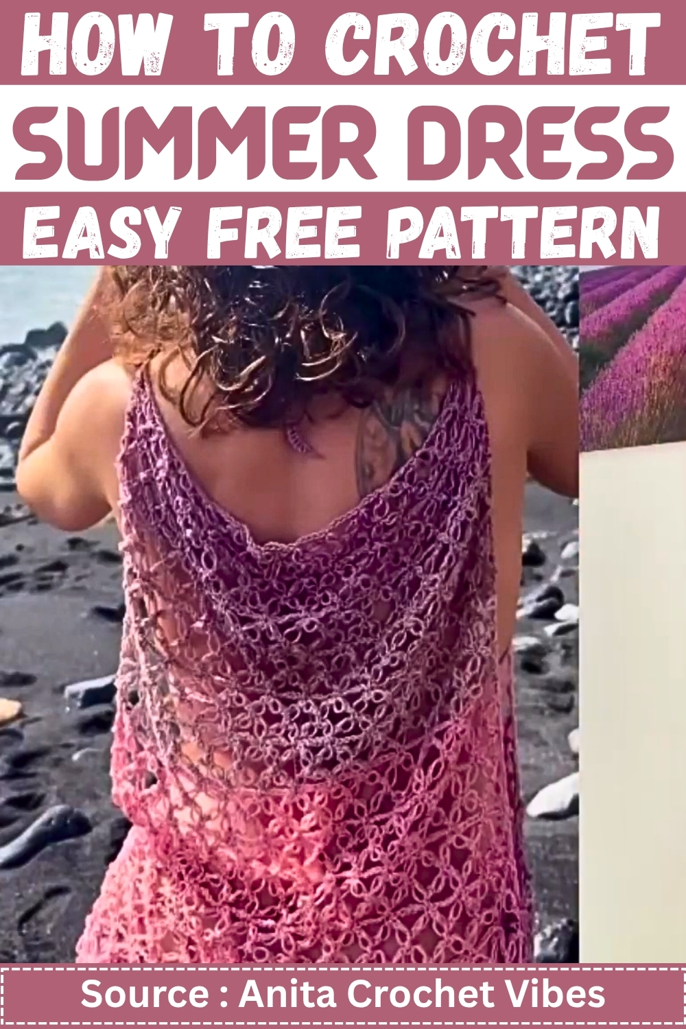 HOW TO Crochet Summer Dress easy free pattern