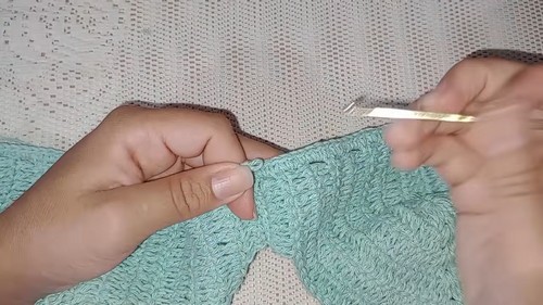 How TO Crochet Heart Halter Top 2