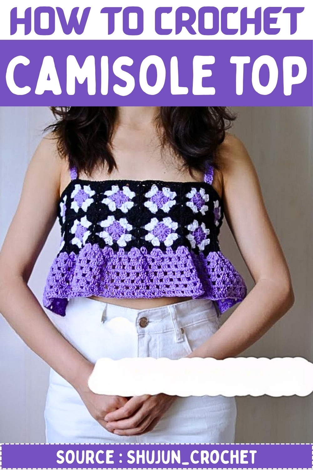 How TO Crochet Camisole Top