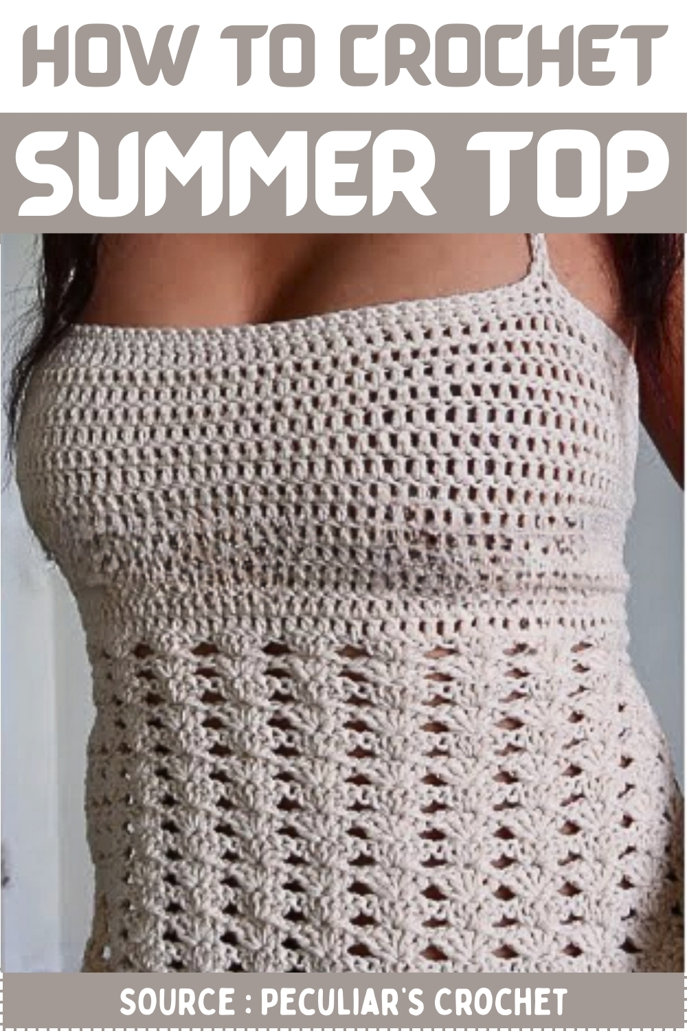 How TO Crochet Summer Top