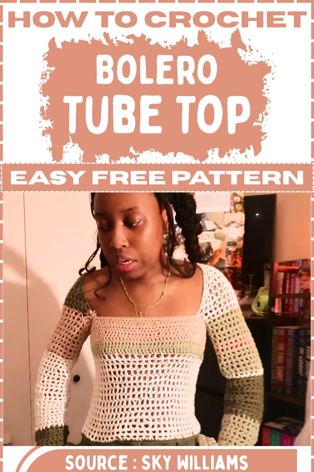 How To CROCHET Bolero Tube Top Easy Free Pattern