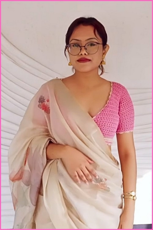 How To Crochet Sakura Blouse Free Easy Pattern 4