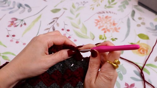How To crochet Vest Textured Motifs Free Easy Patterns 3