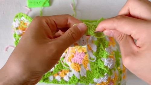 How To crochet Granny Square Bralette Top Free Easy Patterns 2