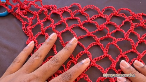 HOW TO Crochet Open Mesh Top easy free pattern 2