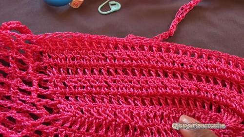HOW TO Crochet Open Mesh Top easy free pattern 3