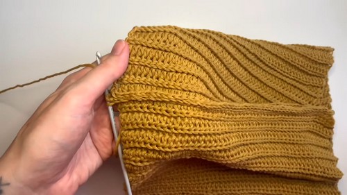 HOW TO Crochet Ribbed Tube Top easy free pattern 3