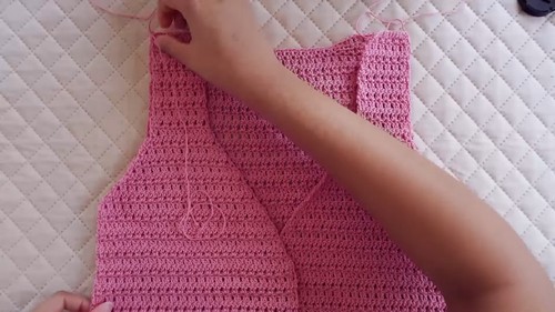How To Crochet Sakura Blouse Free Easy Pattern 3