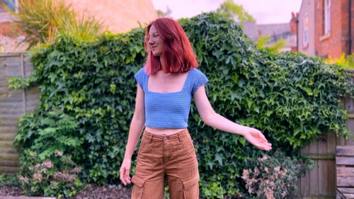 How To crochet Modern Short Sleeves Top Free Easy Patterns 1