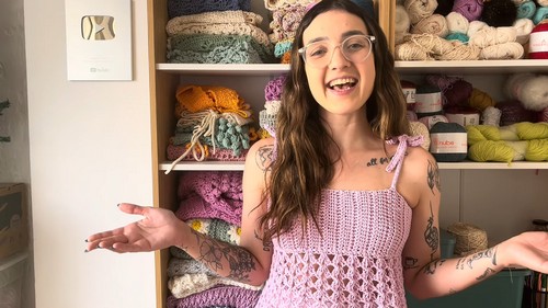 How To Crochet Ruffled Crop Top Free Easy Pattern 5
