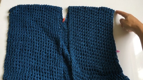 How To Crochet Tunisian Cover Up Free Easy Pattern 3