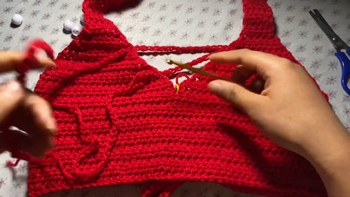 How To make Crochet Crop Top Free Easy Pattern 1