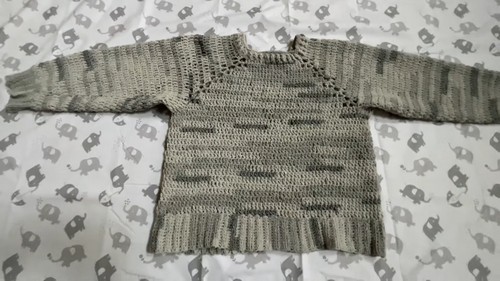 How To crochet Top Down Pullover Free Easy Patterns 3