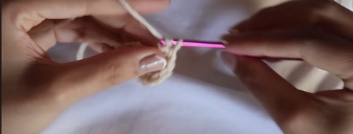How TO Crochet Mesh Tie Top 1